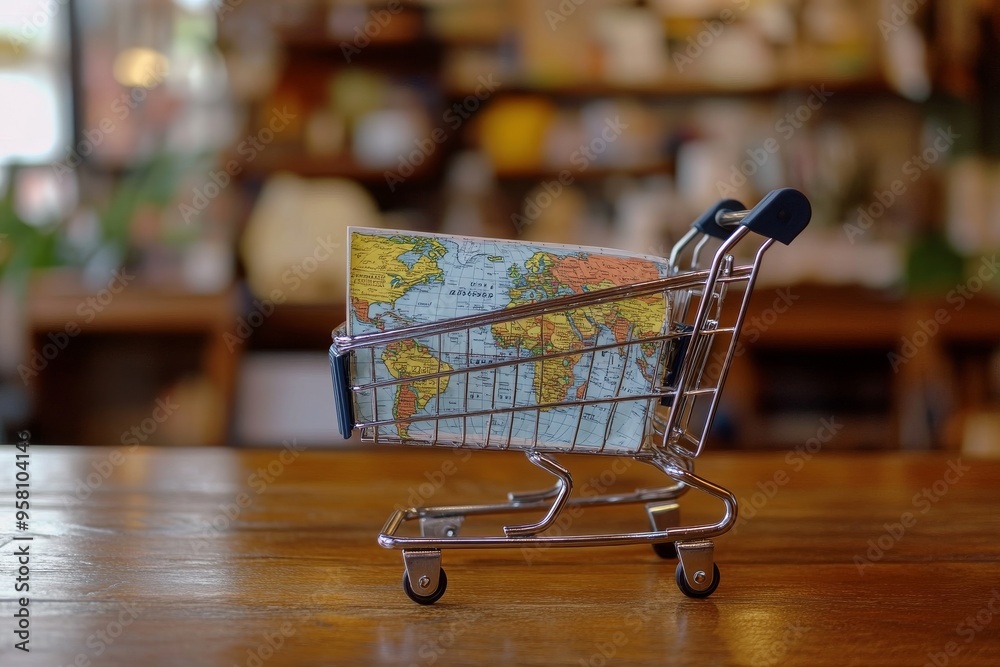 It symbolizes global commerce and travel. Ideal for exploration and trade concepts.
