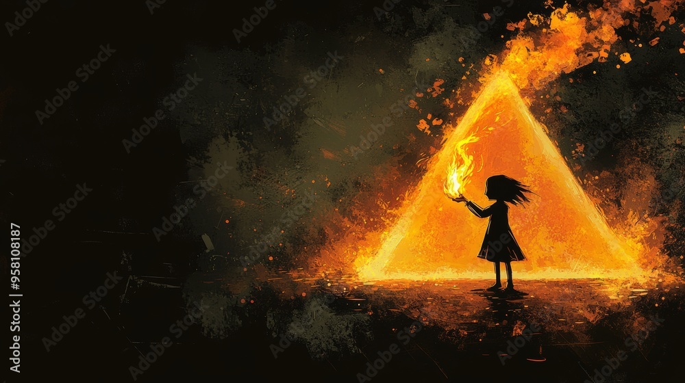 Casting an ancient spell with a glow-in-the-dark crystal - Ultra HD video Casting an ancient spell with a glow-in-the-dark crystal - Ultra HD video