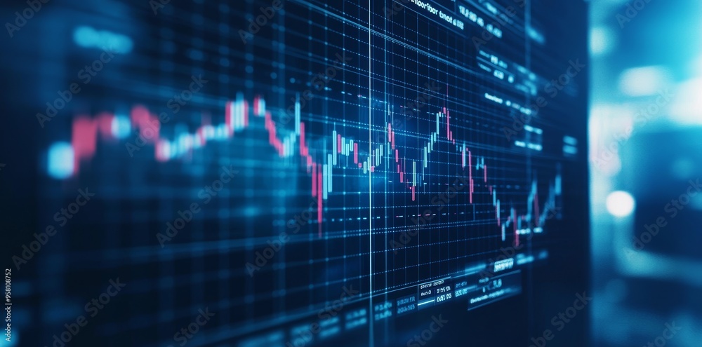 Market Data Monitor for Blue Digital Stock Market, Data Visualization for Financial Analytics, Business Intelligence, Trading Market Data Monitor for Blue Digital Stock Market, Data Visualization for Financial Analytics, Business Intelligence, Trading