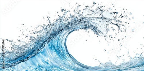 Water , Wave , Splash , Blue Water Wave Splash