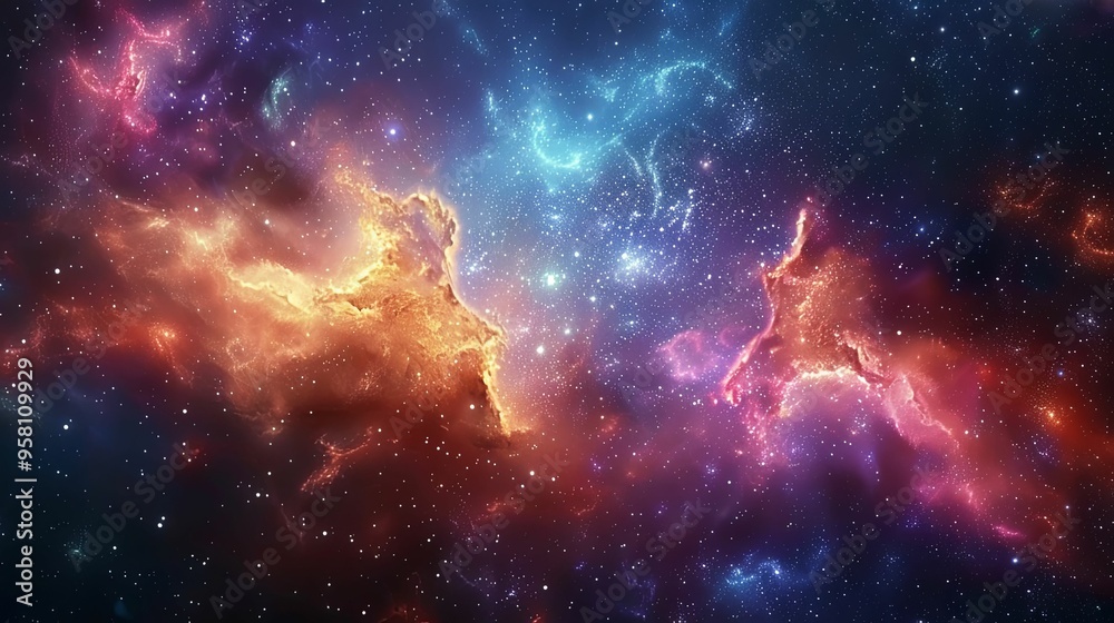 Nebulae and Stars in Deep Space Nebulae and Stars in Deep Space
