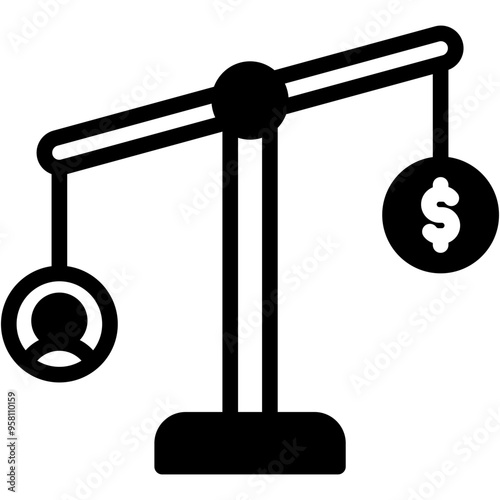 Wealth Gap Icon