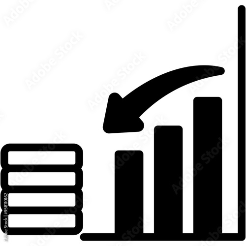 Financial Meltdown Icon