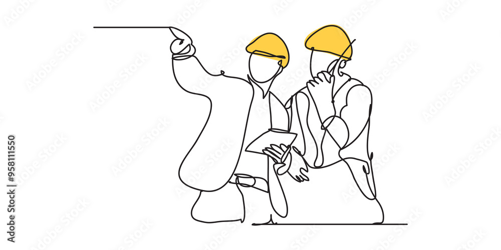 Obraz premium Safety Workers