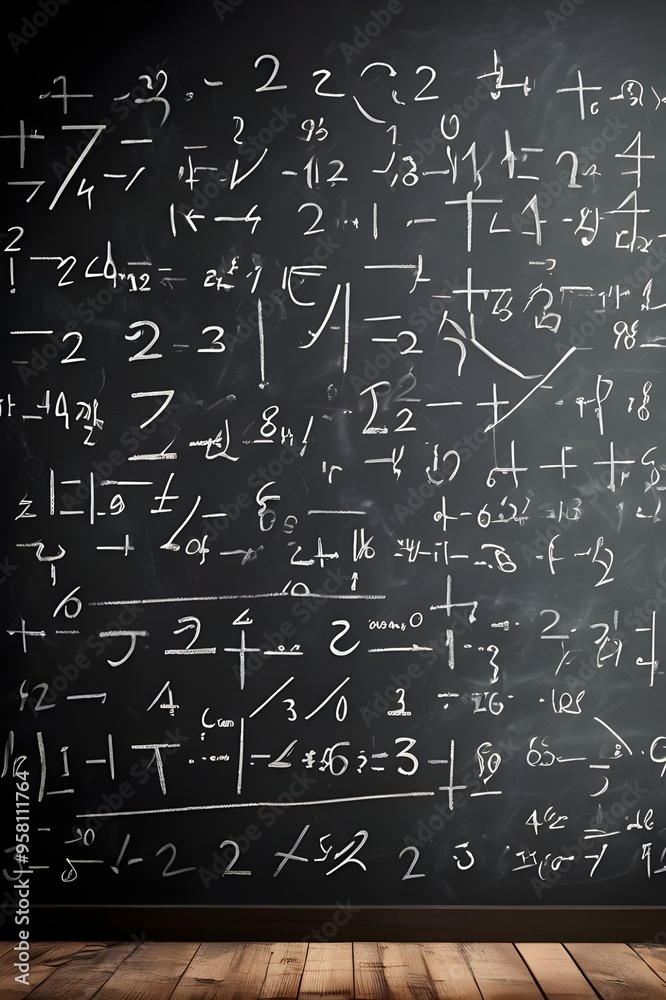 math formulas on chalkboard math formulas on chalkboard