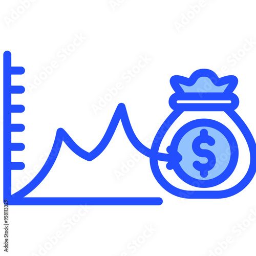 Economic Slump Icon