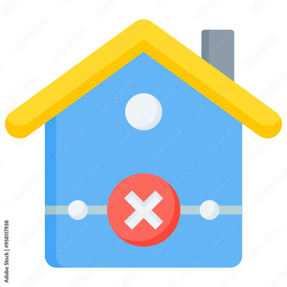 Obraz premium Foreclosure Icon