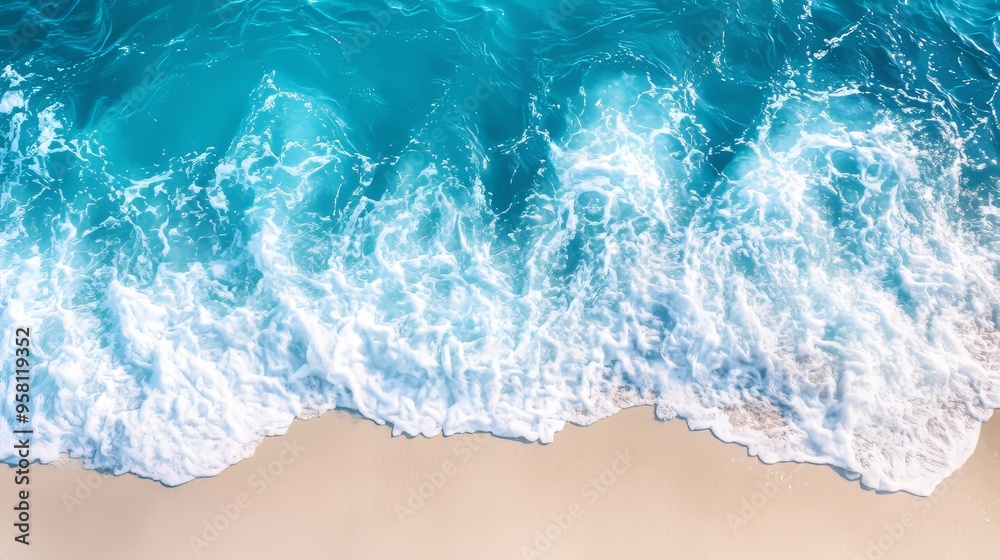 Double exposure of a Zen mandala and a serene ocean wave, in tones of soothing relaxation Double exposure of a Zen mandala and a serene ocean wave, in tones of soothing relaxation