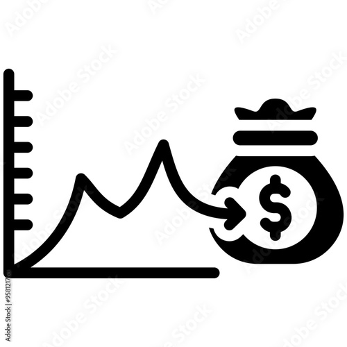 Economic Slump Icon