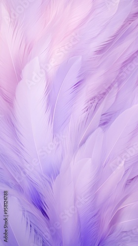 Pastel feather background