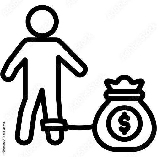 Public Debt Icon