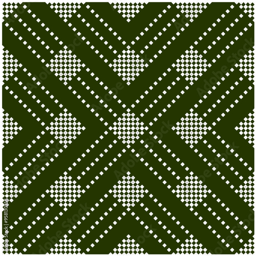 Seamless abstract geometric pattern 