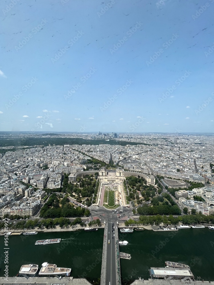 Fotografija city from eiffel tower