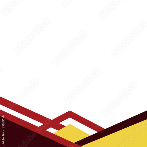 Free Download Geometric footer - GFXLoad