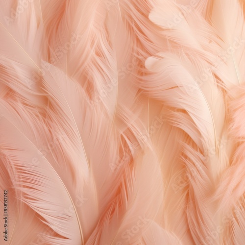 Pastel Tan feather background abstract texture