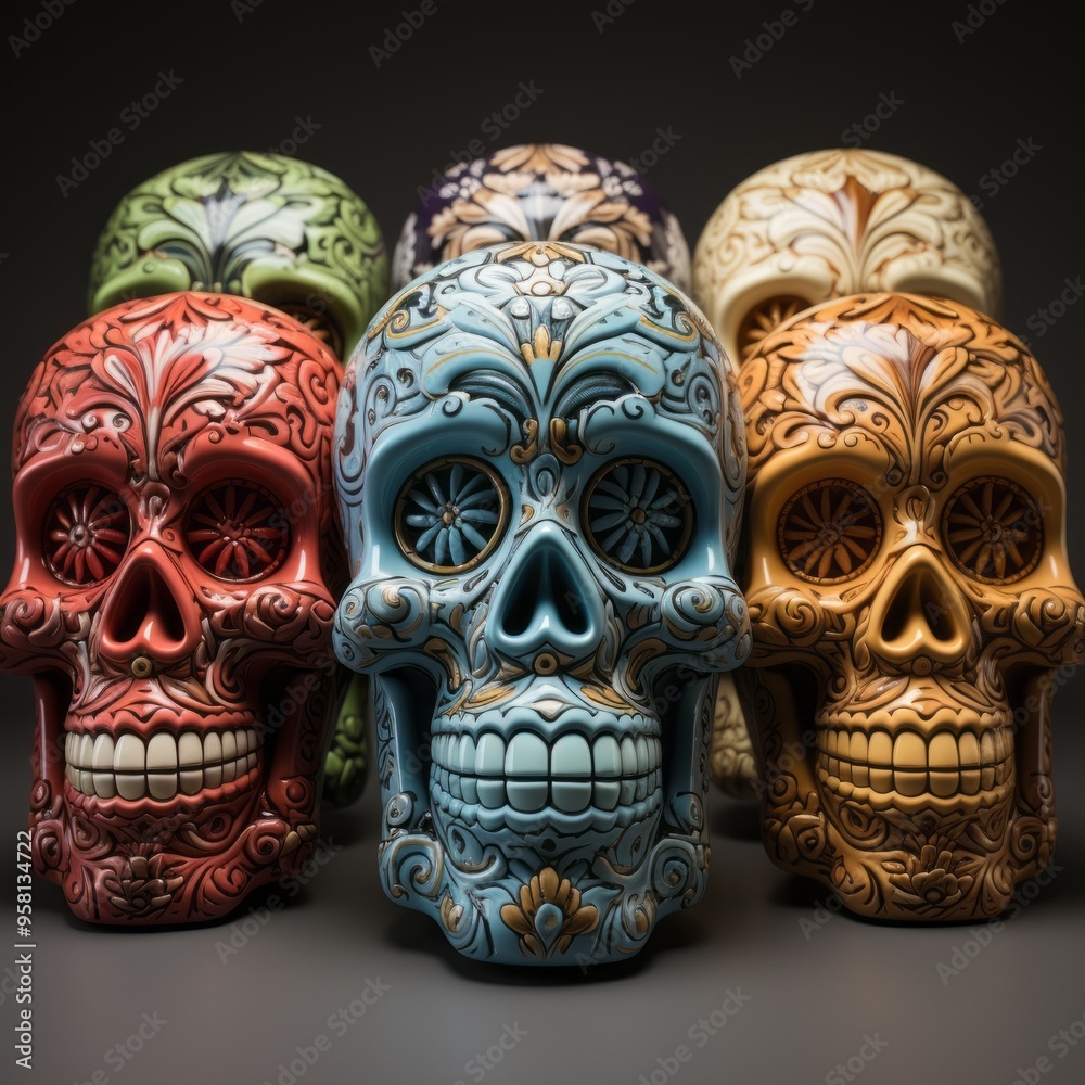 Day of the Dead skull