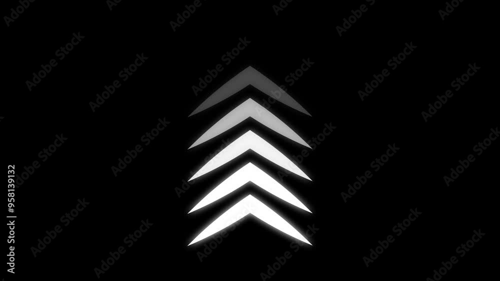 Glowing arrow background Glowing arrow background