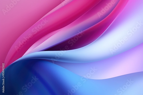 Pastel tone dark orchid Pink blue gradient defocused abstract photo smooth lines pantone color 