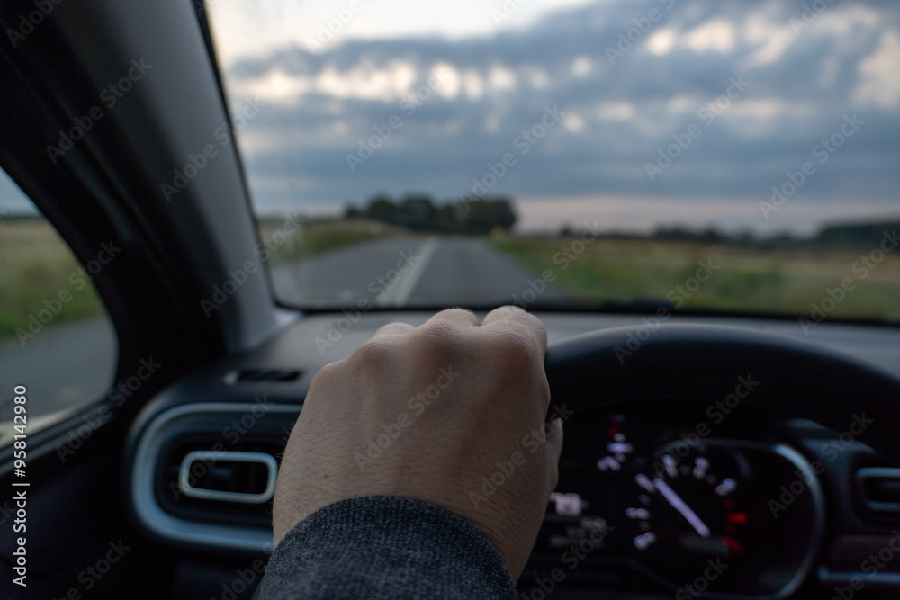 Driving on a Cloudy Day Driving on a Cloudy Day