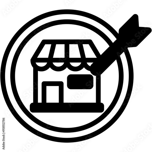 Niche Market Icon