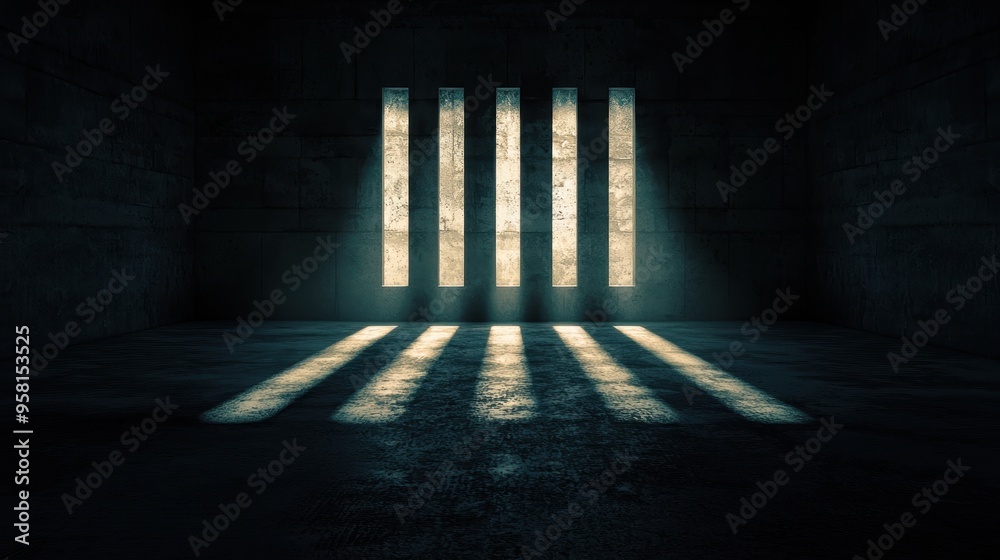 Minimalist Elegance: Intense Abstract Background with Dramatic Light and Shadow on White Wall Minimalist Elegance: Intense Abstract Background with Dramatic Light and Shadow on White Wall
