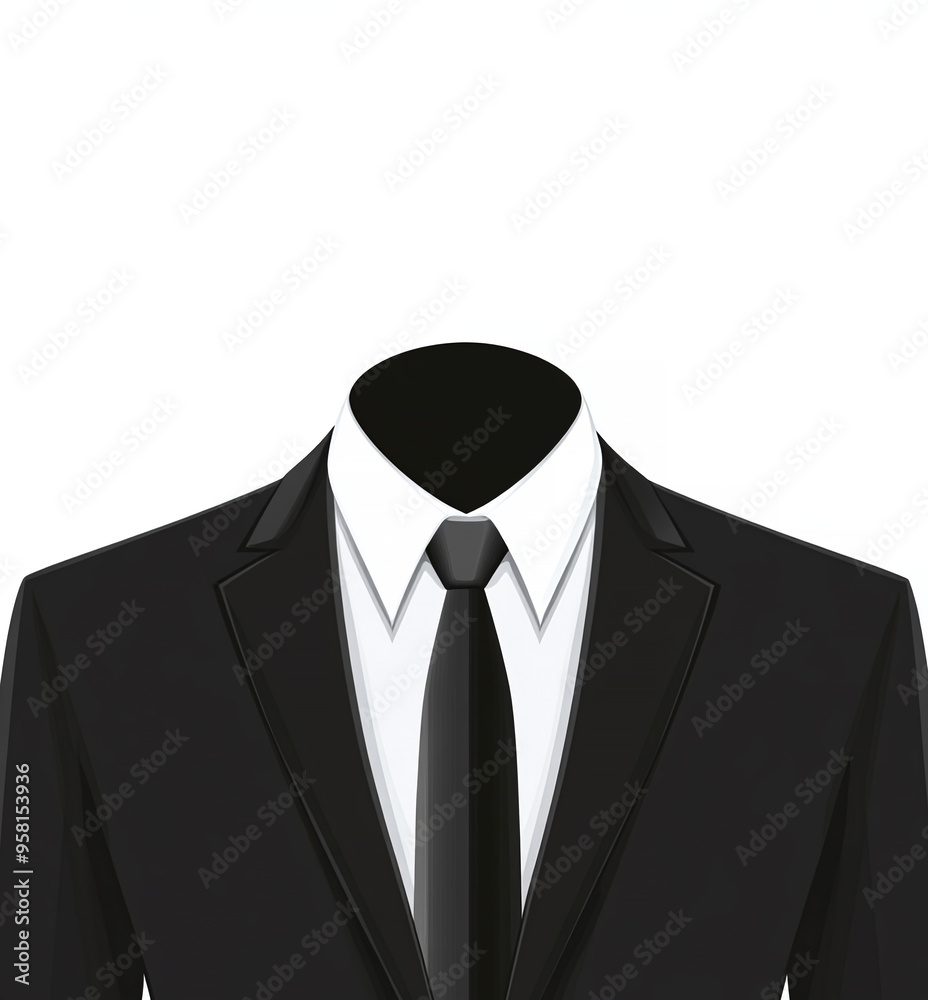 suit and tie mock up for ID photo
suit and tie mock up for ID photo