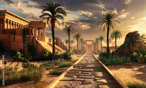 Babylonian Beauty: Ancient Ruins of Babylon, Video