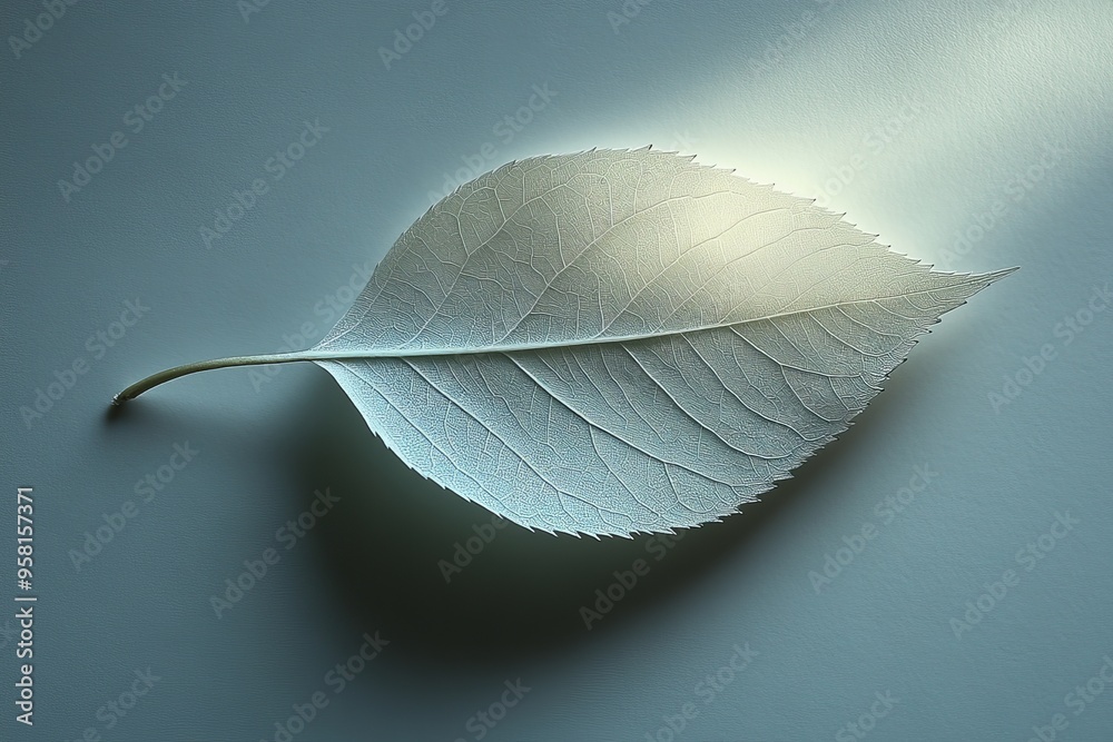 Delicate Leaf Veins in Sunlight Nature Texture Abstract Background Light and Shadow Delicate Leaf Veins in Sunlight Nature Texture Abstract Background Light and Shadow