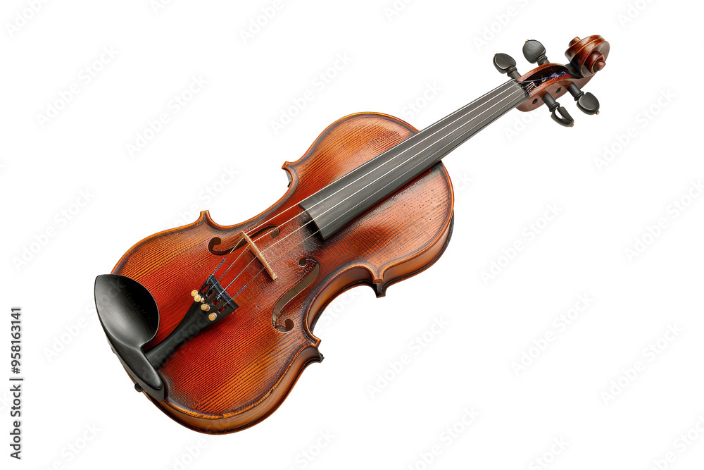 Fototapeta premium Violin Isolated