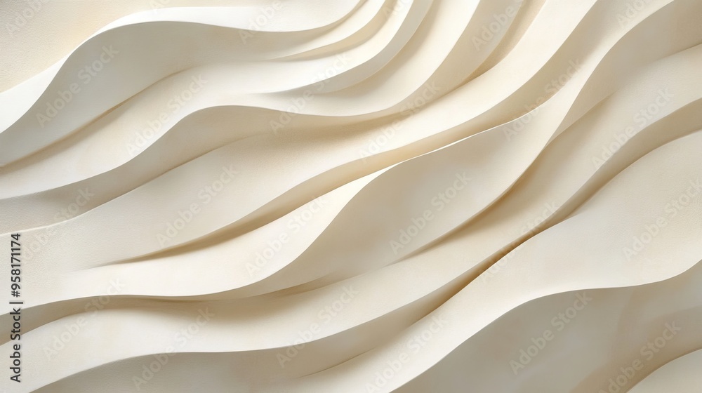 Abstract White Curved Lines Texture Abstract White Curved Lines Texture
