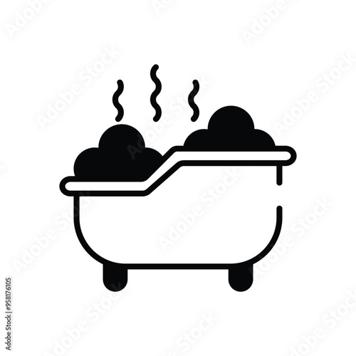 Jacuzzi vector icon