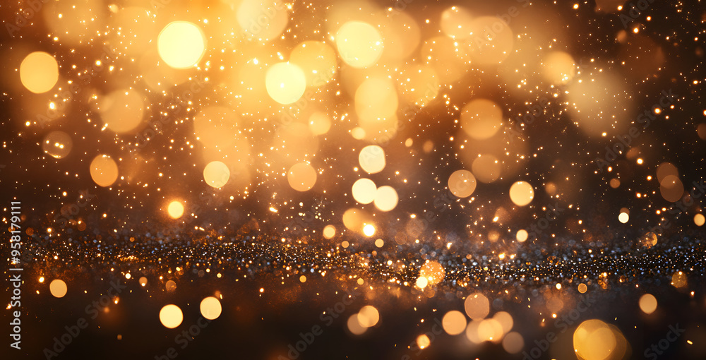 “Gold Glitter Rain with Blurred Background and Bokeh Effect”
“Gold Glitter Rain with Blurred Background and Bokeh Effect”