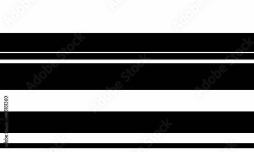 Geometric stripes seamless vector pattern with horizontal lines in varied colours, creating an abstract background. Ideal for textile design, wallpaper, or graphic prints.