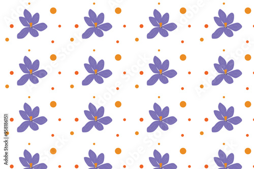seamless flower pattern 
