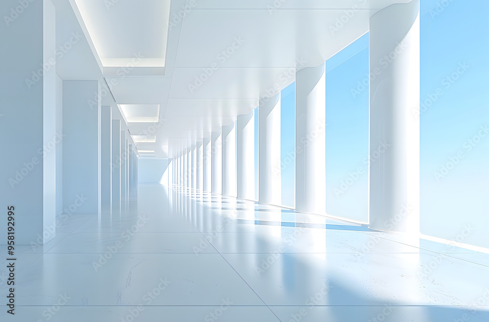 Light color is the future building space ground Light color is the future building space ground