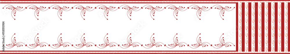 saree design illustration