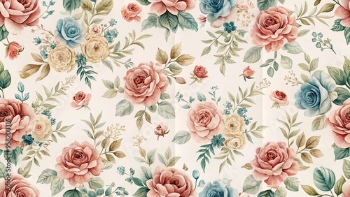 seamless floral pattern
