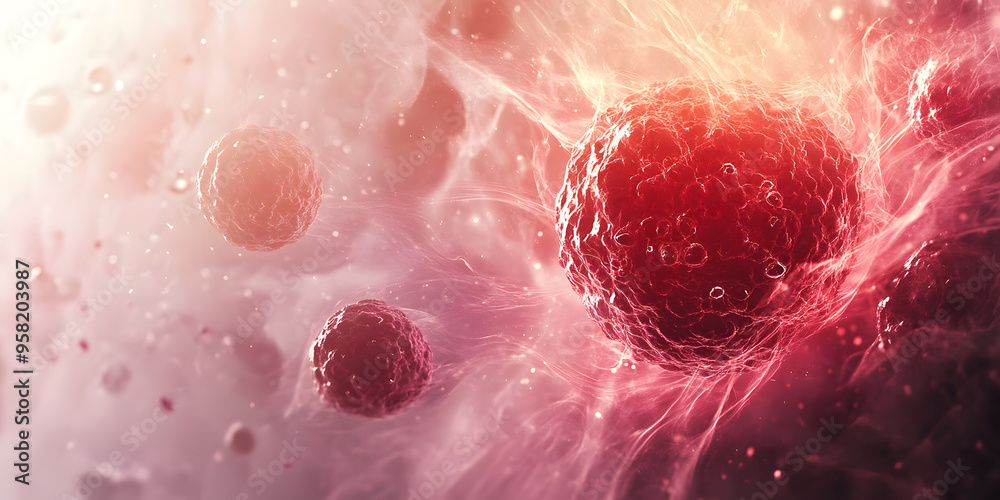 Fototapeta premium nucleus genomics membrane-enclosed organelle , a cell that contains the chromosomes