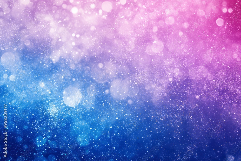 Obraz premium Blue Purple White Gradient Blurred with Grainy Noise Texture Background, for art product design, social media, trendy,vintage,brochure,banner , ai