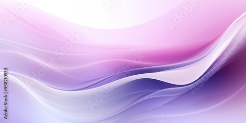 Pastel tone electric purple white gradient defocused abstract photo smooth lines pantone color background