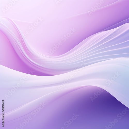 Pastel tone electric white white gradient defocused abstract photo smooth lines pantone color background