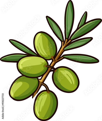 Olive clipart clipart desing illustration