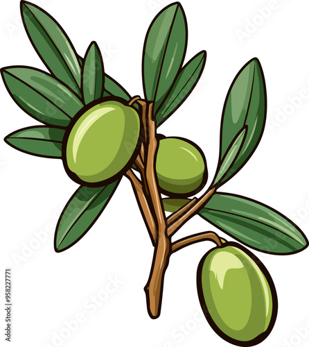 Olive clipart clipart desing illustration