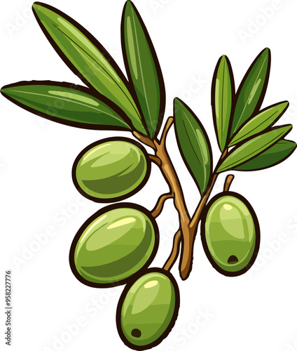 Olive clipart clipart desing illustration