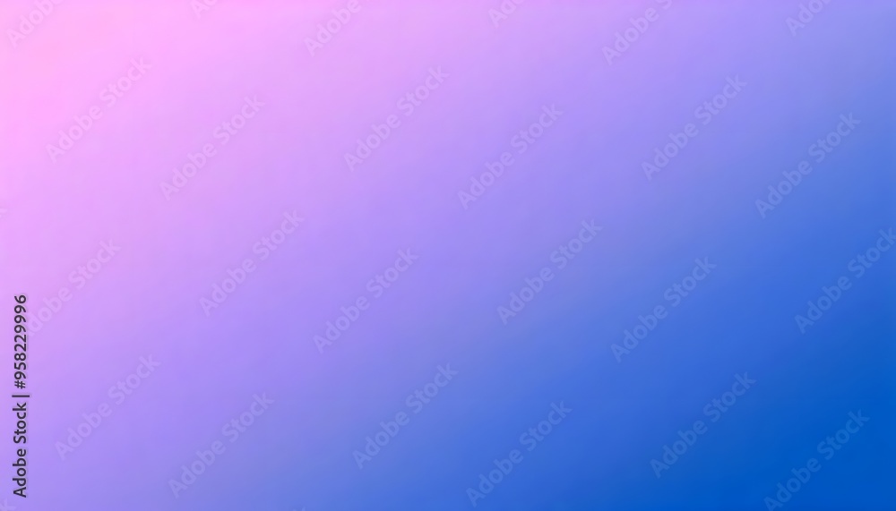 Gradient blurred soft smooth background in shades of pink and purple. Gradient background with soft, blurred colors transitioning from pink to blue