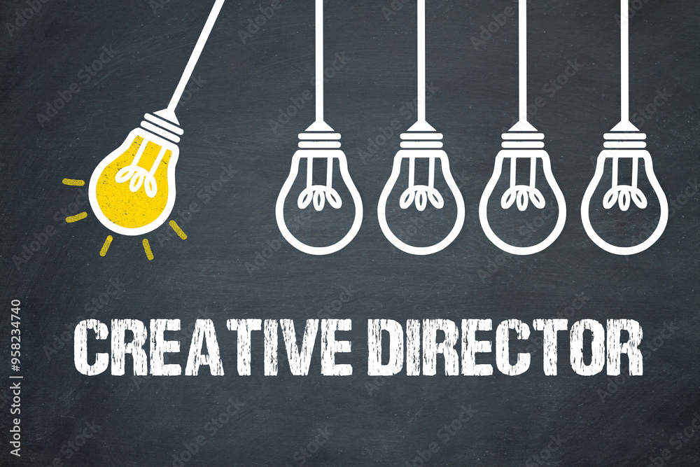 Fototapeta premium Creative Director 