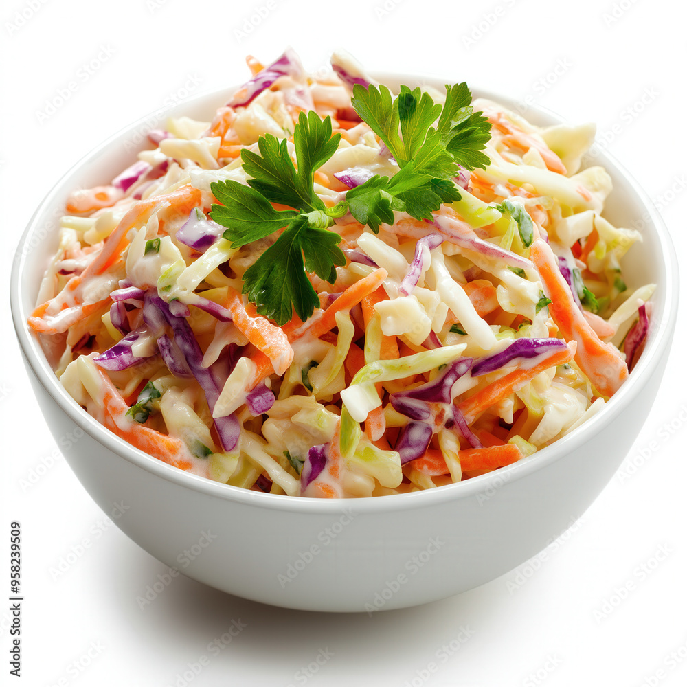 Cole Slaw Isolated