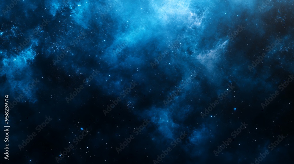 Abstract Blue Textured Background