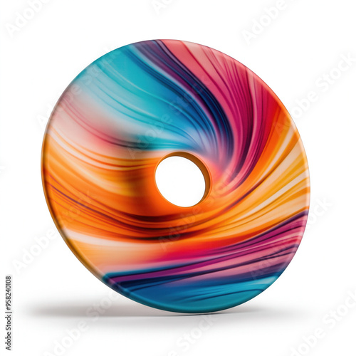 Flying Disc Isolated