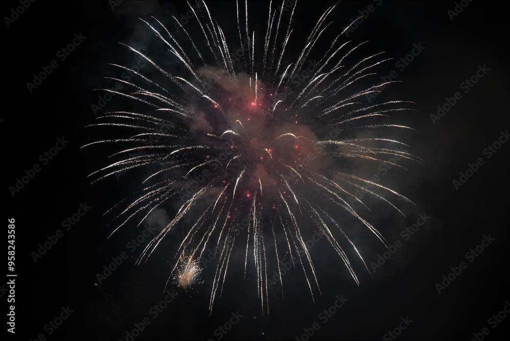 fireworks in the night sky fireworks in the night sky